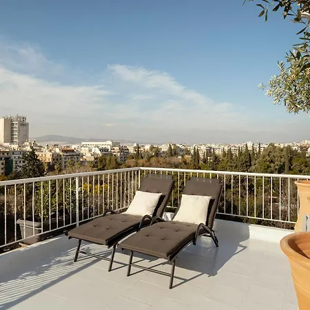 Rooftops Of Athens - Areos Studio Jacuzzi & View Exterior photo