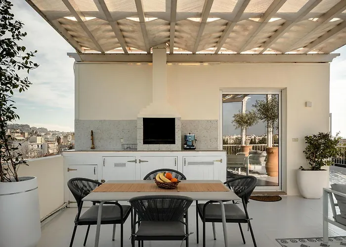 Rooftops Of Athens - Areos Studio Jacuzzi & View