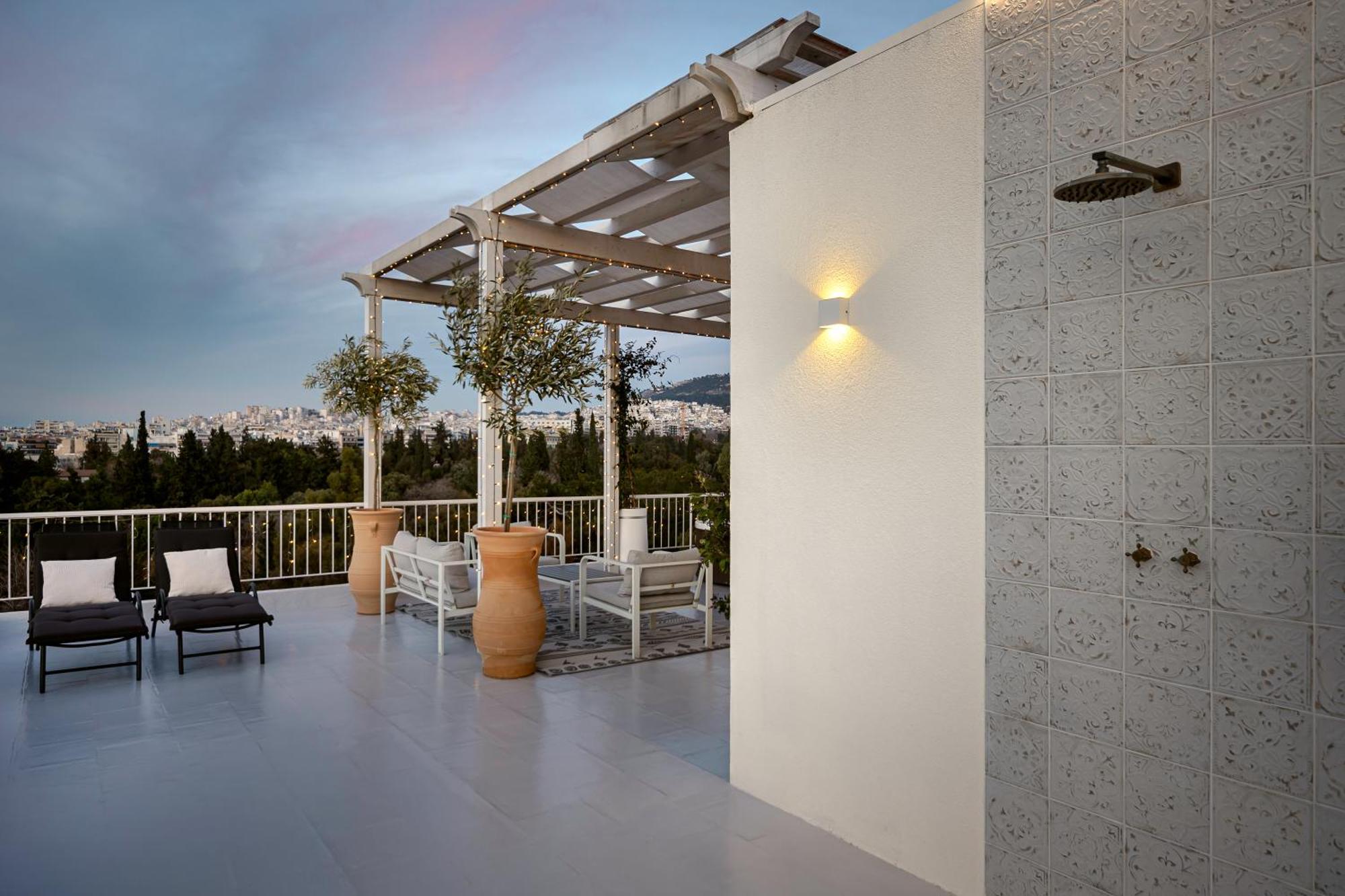 Apartment Rooftops Of - Areos Jacuzzi & View *